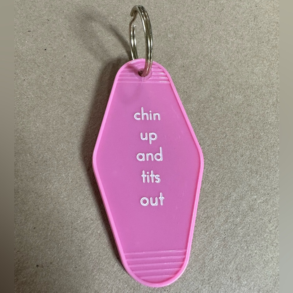 Hotel Key Style Key Chain